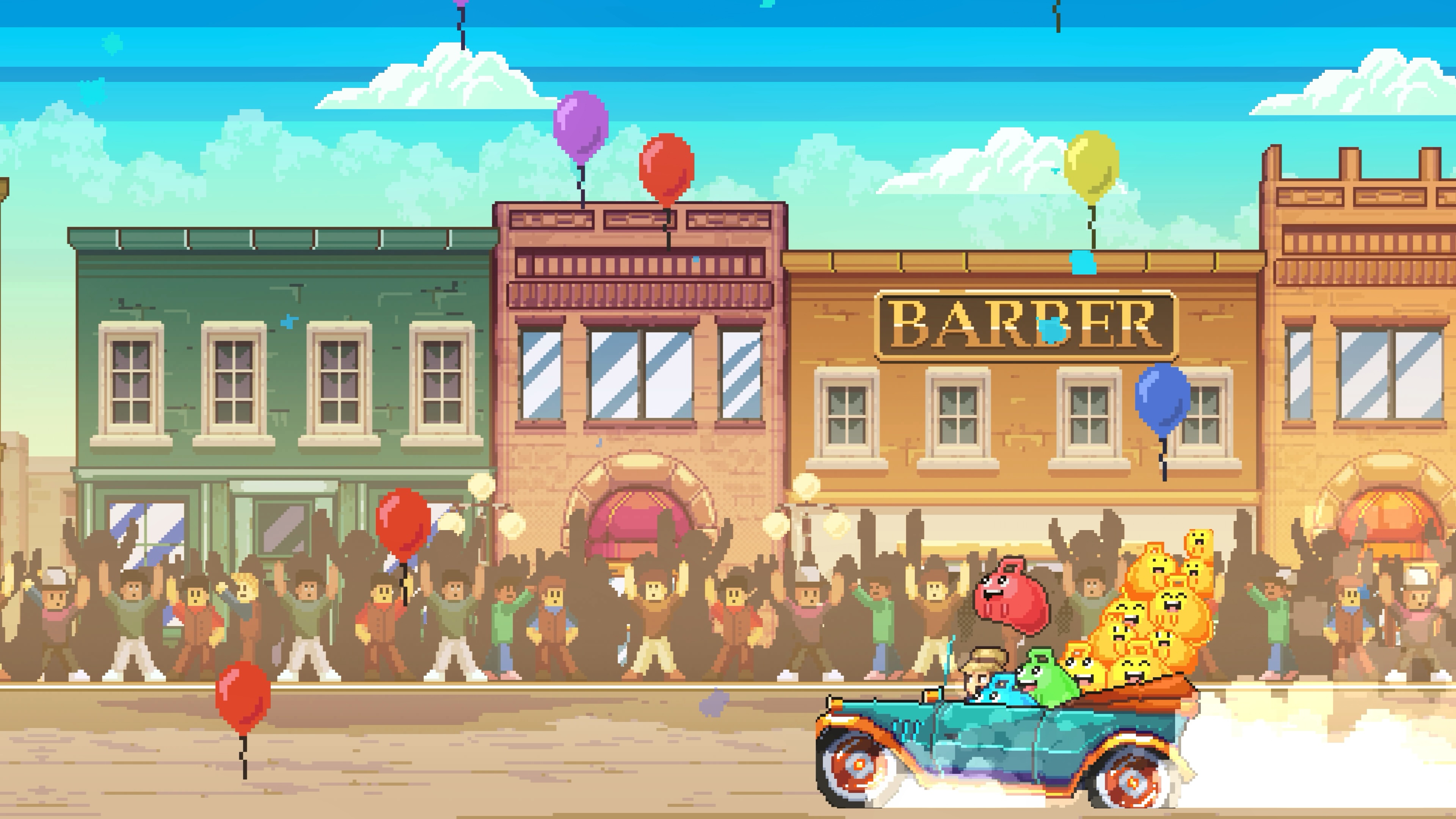 Drive Scene Illustration