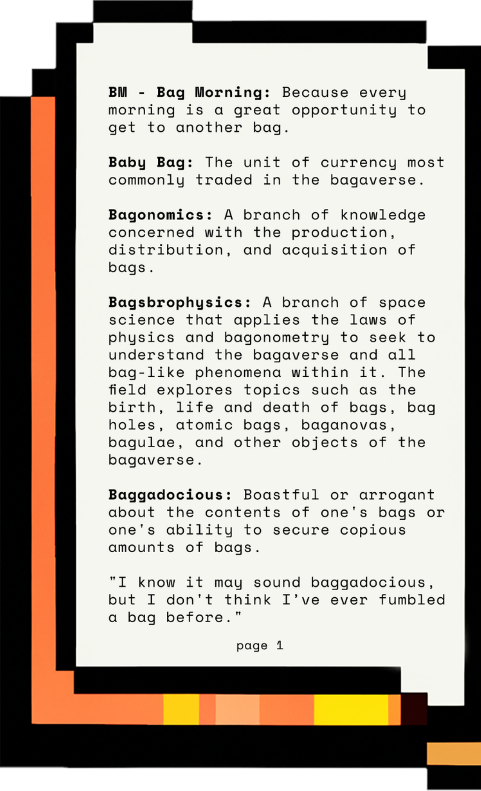 Language of The Bagaverse - Page 2